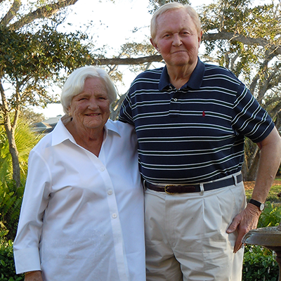 Barbara and her husband Will Bunney