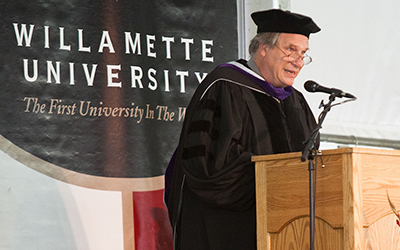 Robert Krulwich Willamette University Opening Days speaker