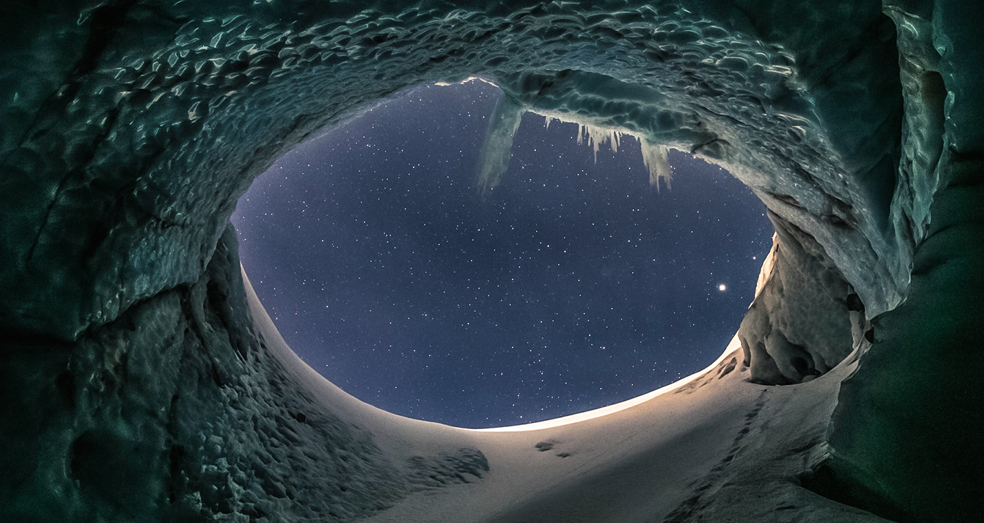 Sandy Glacier Caves