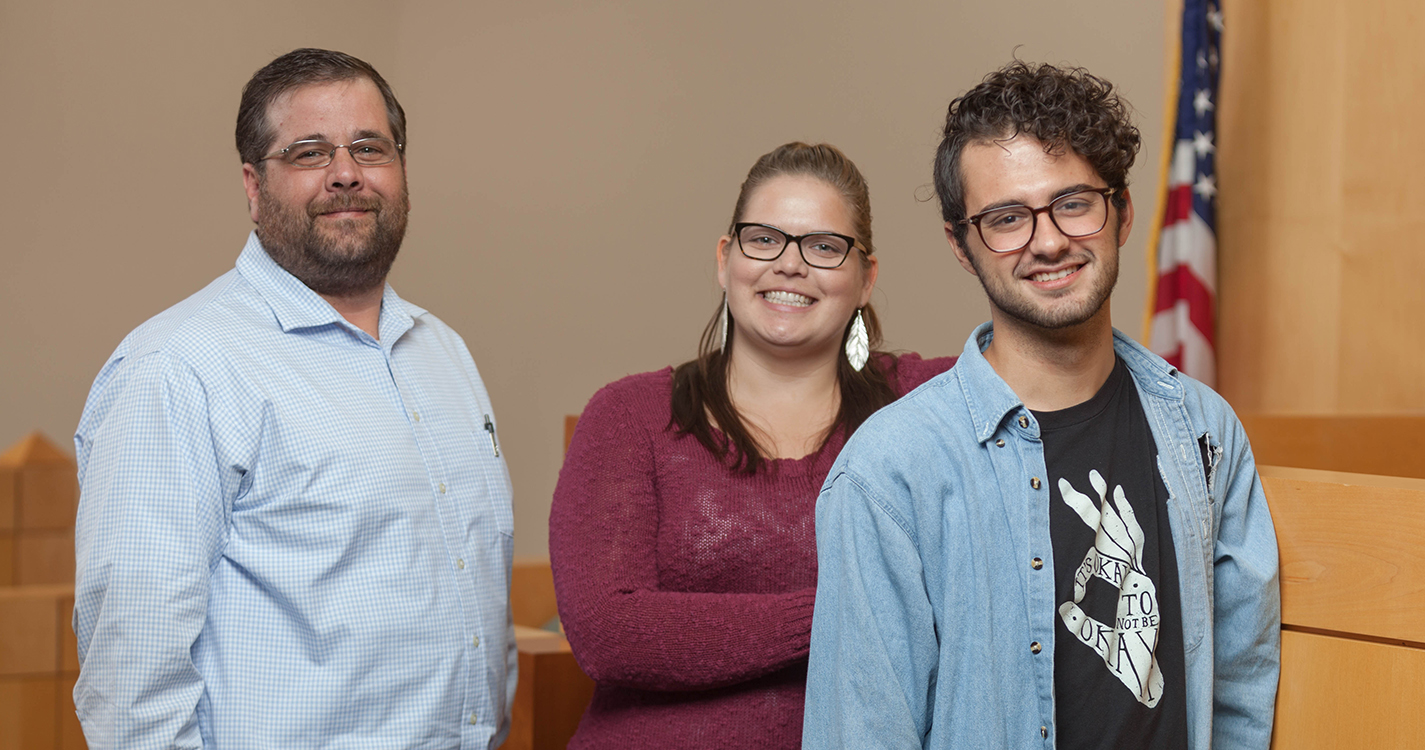 James Sullivan, Katherine Gipson McLean and Thomas Ybarra