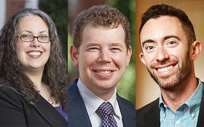 Professors Meyers, Simowitz and Gilden at Willamette University College of Law