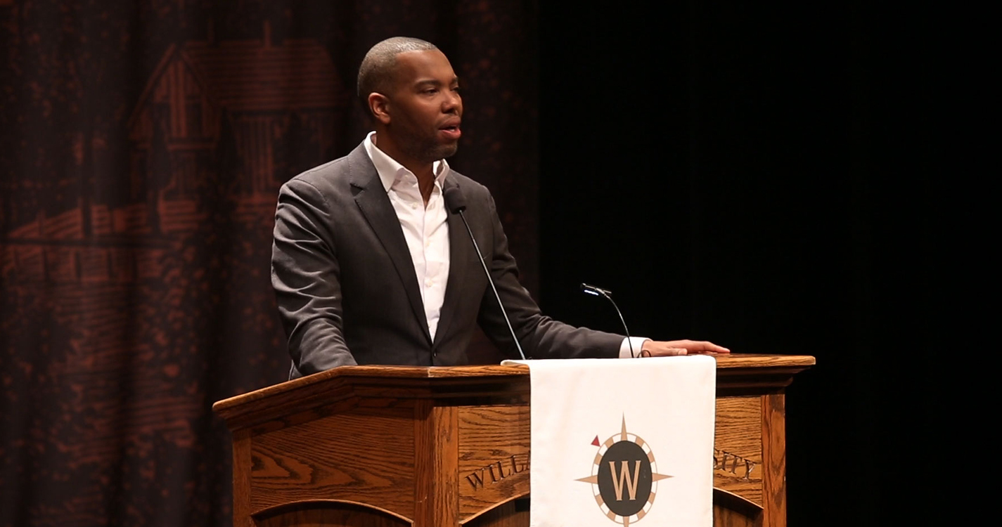 Ta-Nehisi Coates speaks at Willamette University