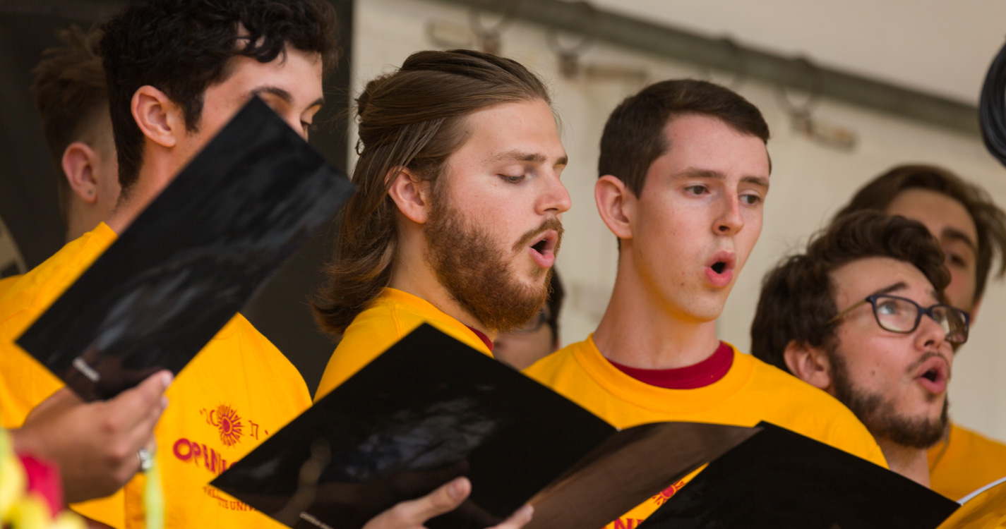 Singing for Opening Days