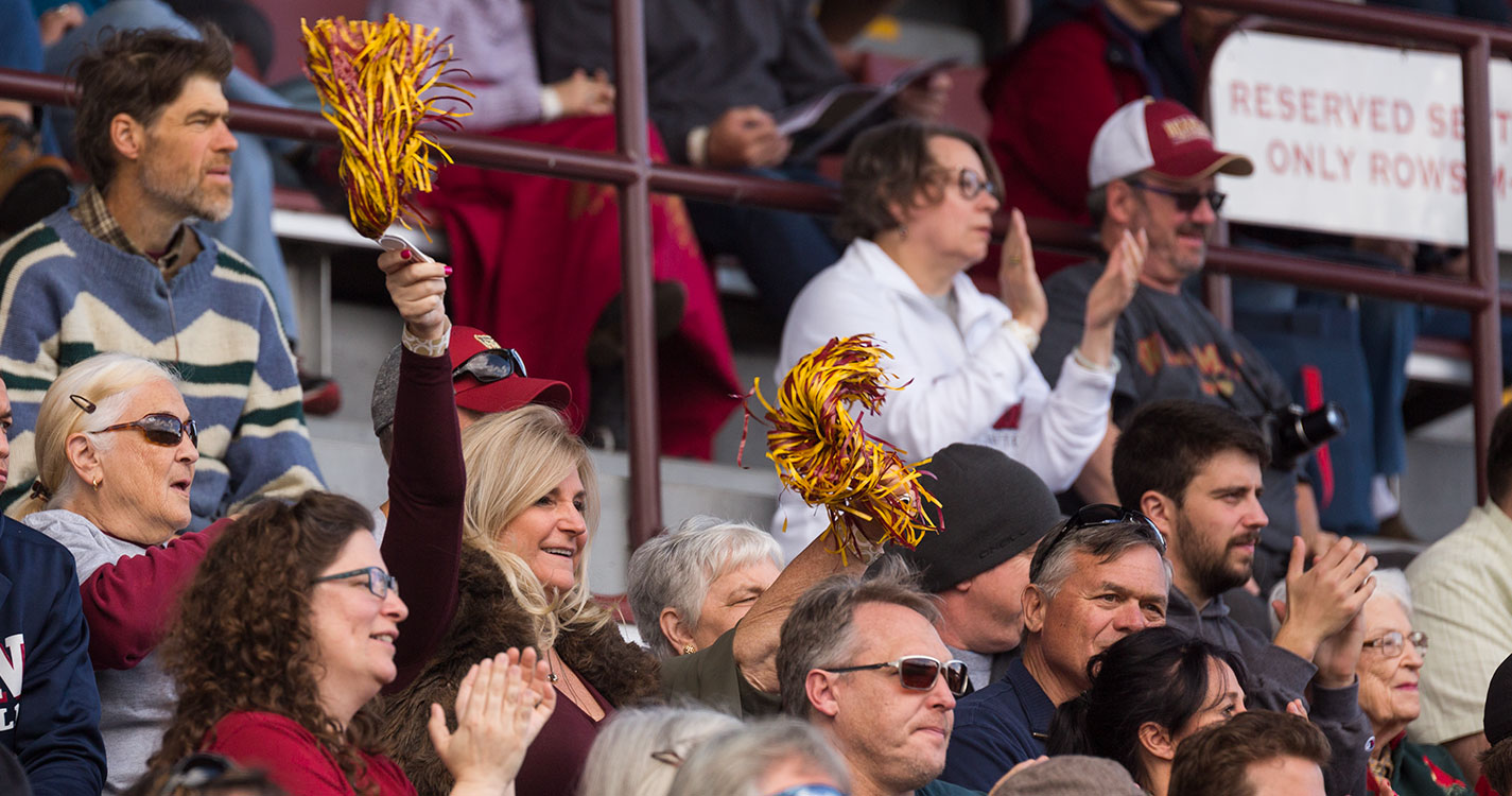 Fans cheering