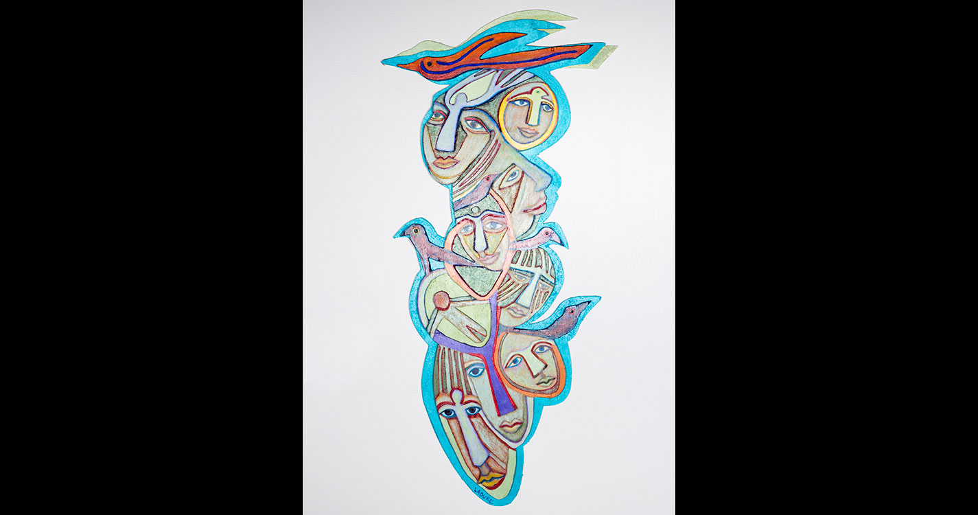 Betty LaDuke painting