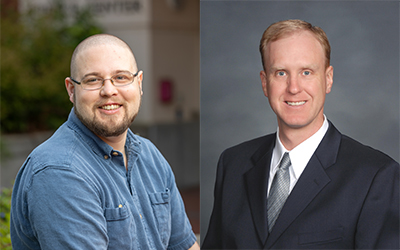 Cooper Battle, Bill Forster head shots