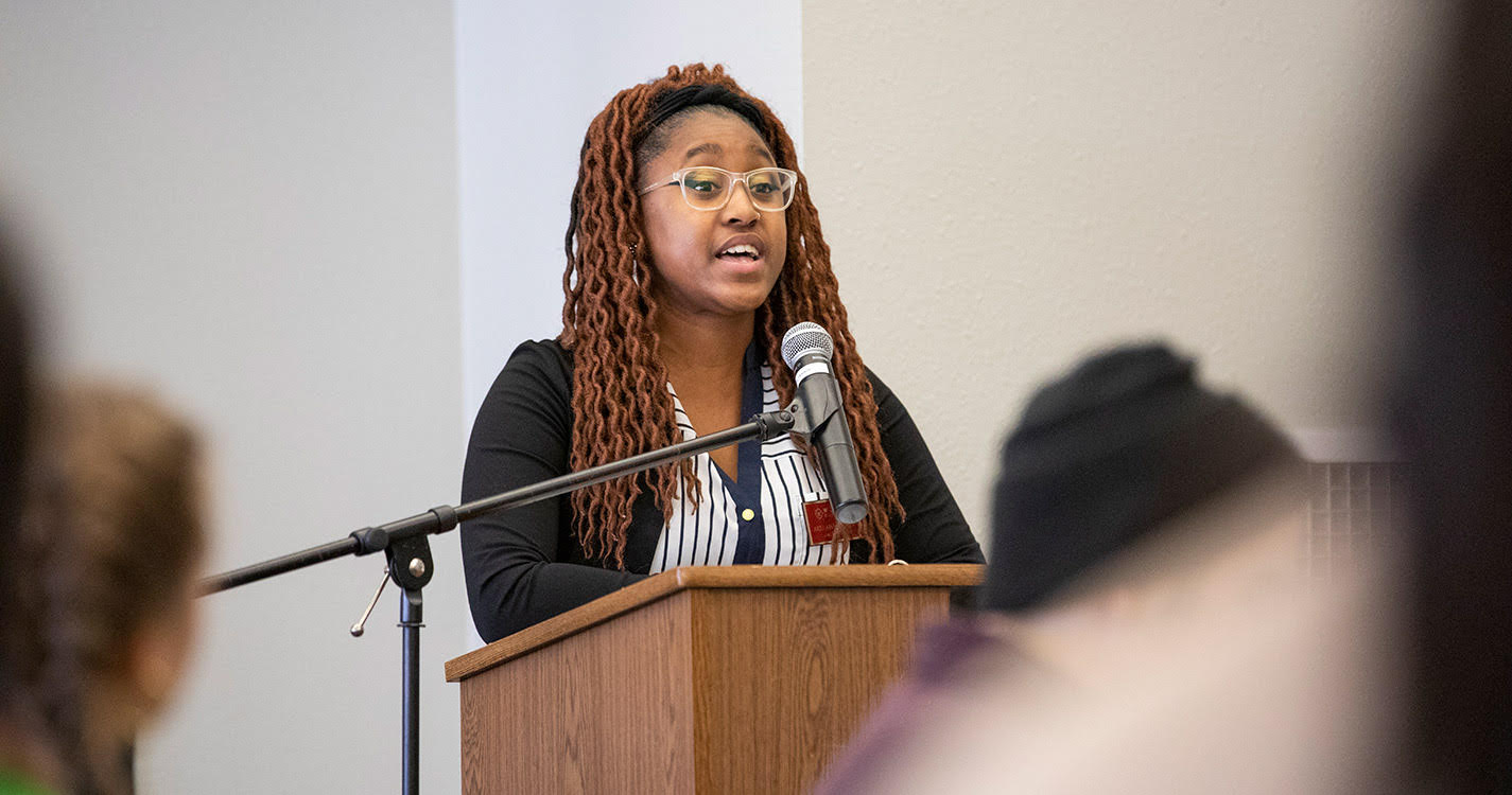 Associated Students of Willamette University President Akerah Mackey-Watkins ’19 