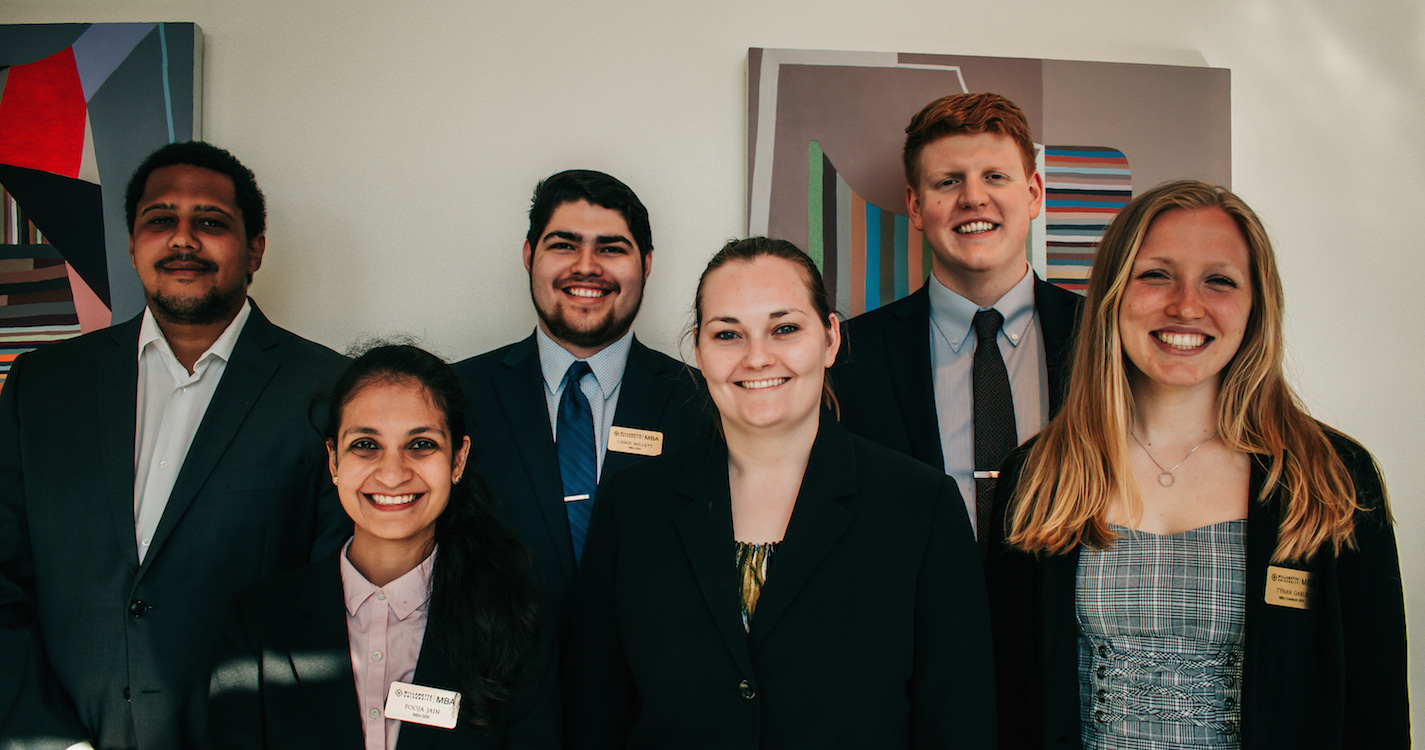 students at the atkinson consulting capstone