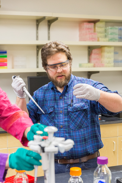 Cooper Battle, assistant professor of chemistry