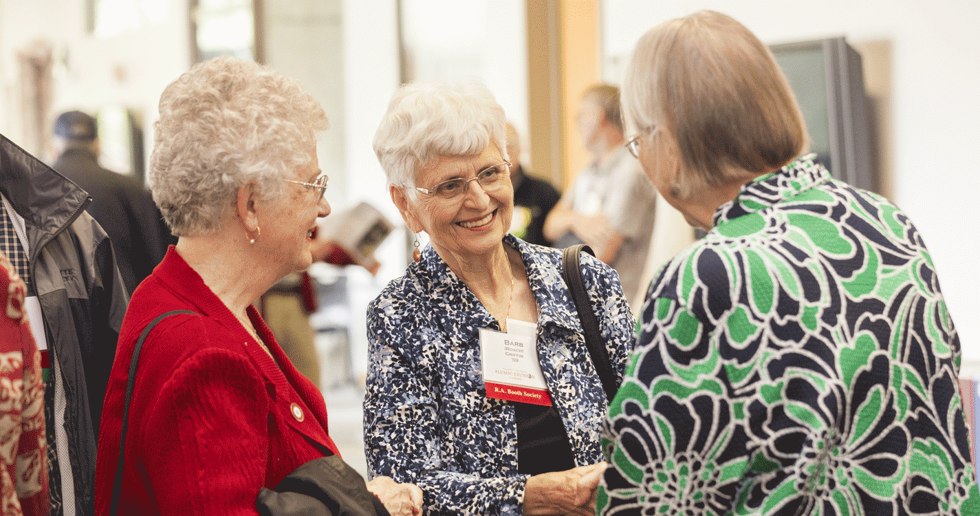 Alumni chat with Provost Carol Long