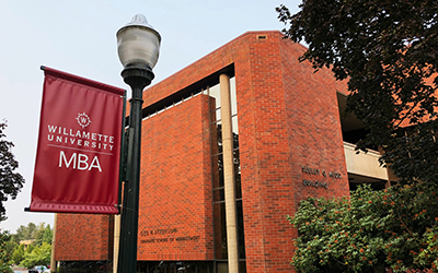 Willamette MBA Mudd building exterior