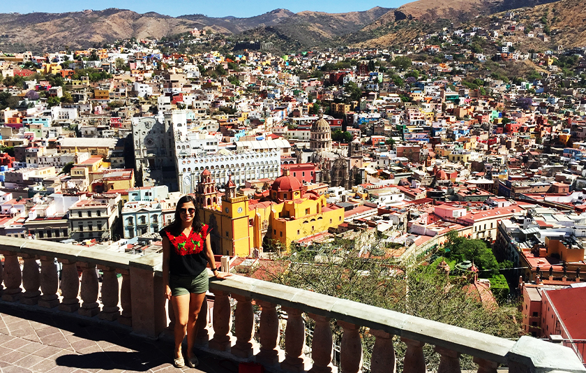 Elizabeth Guzman Ljubetic ’14 in Spain