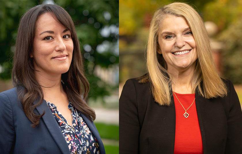 Professors Sarah Matsumoto and Susan Cook