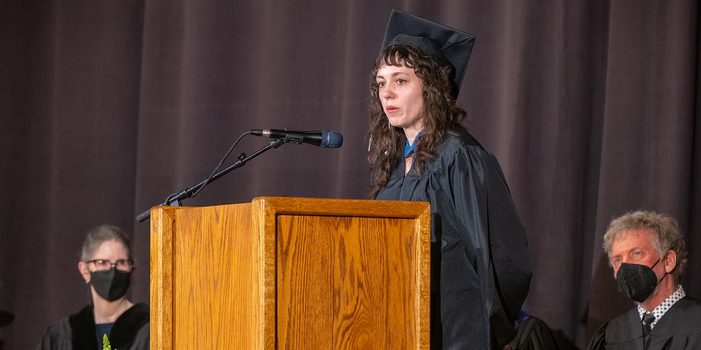 Student speaker