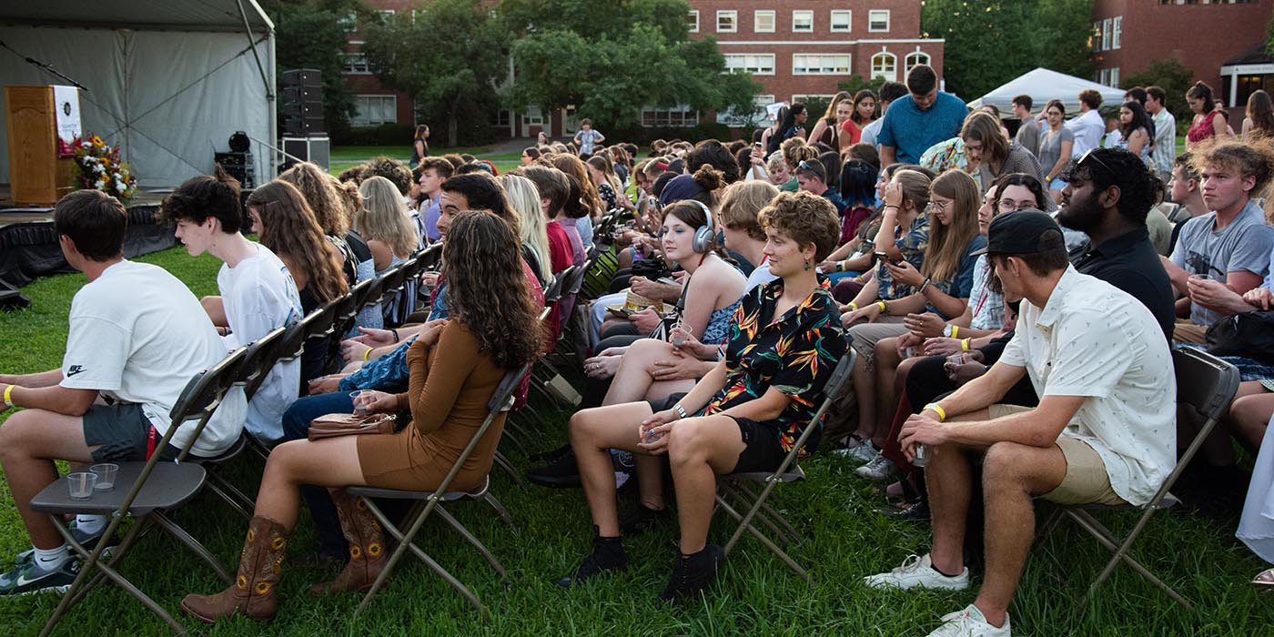 Students at matriculation