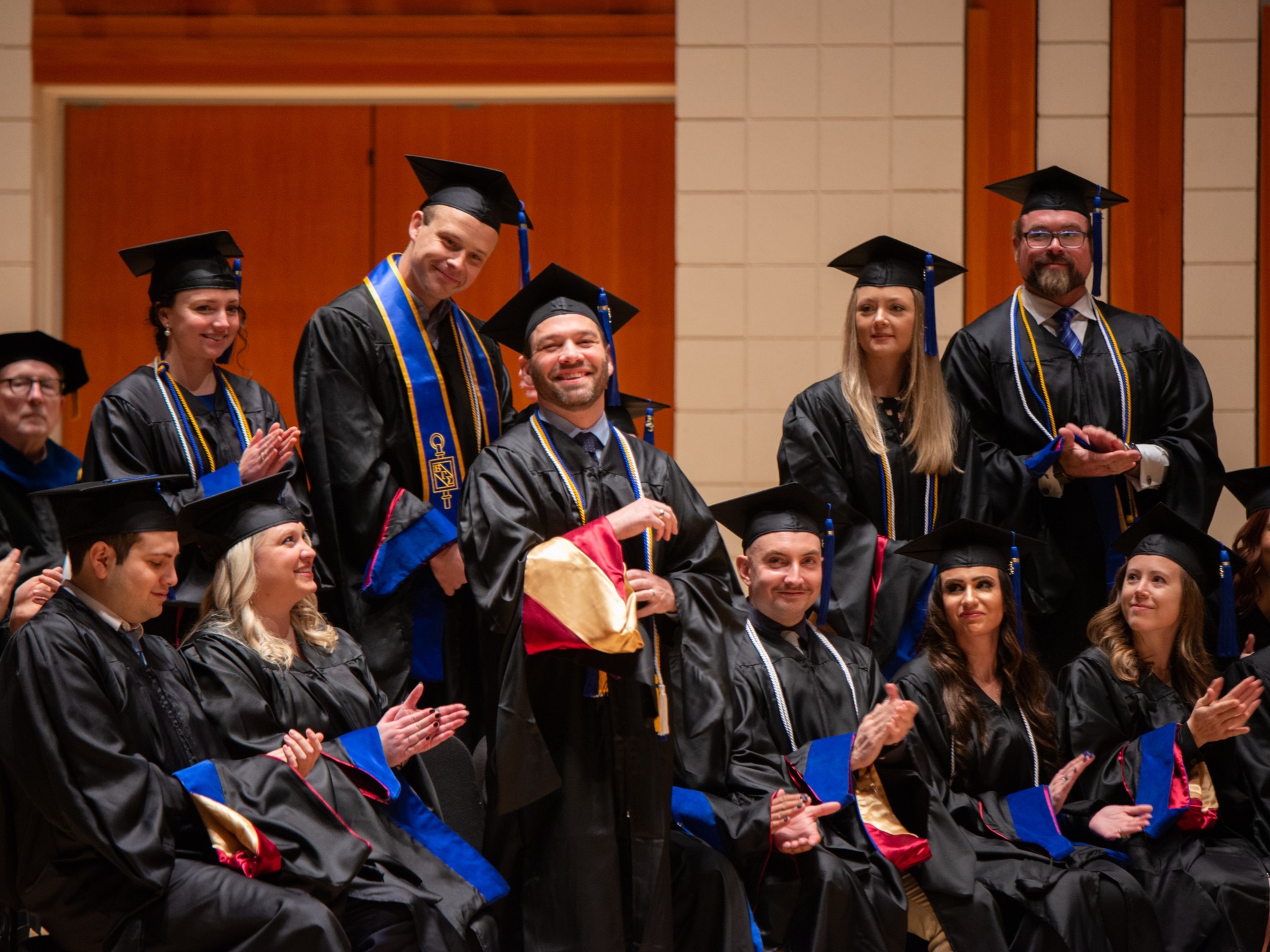 group of student graduates