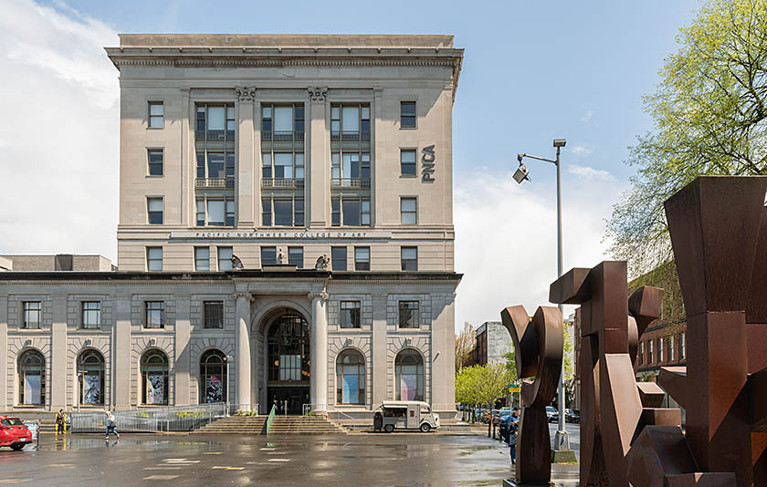 PNCA's main campus building in Portland, Oregon