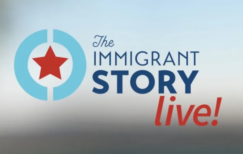 Immigrant story live logo