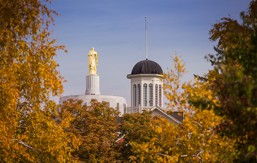 Waller Hall and Oregon Capitol