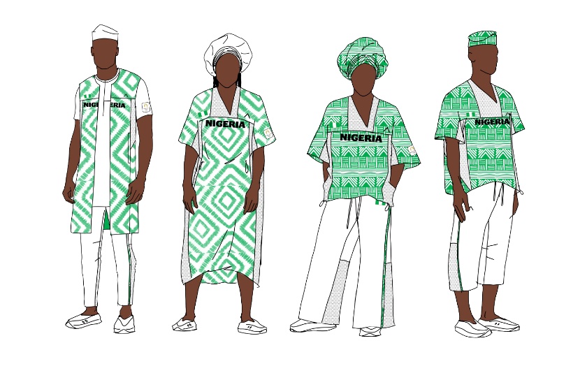 Design concepts for Olympics garments