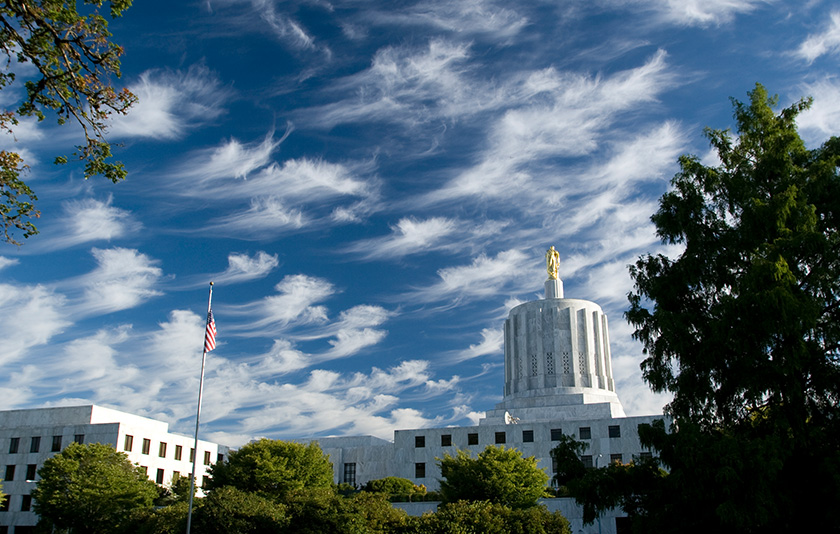 The Oregon State Capitol