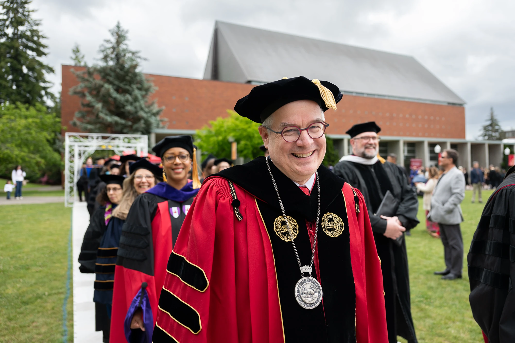 President Thorsett at Commencement