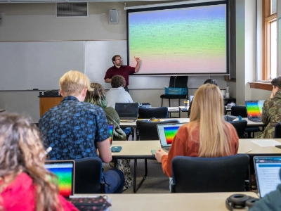 View of a classroom