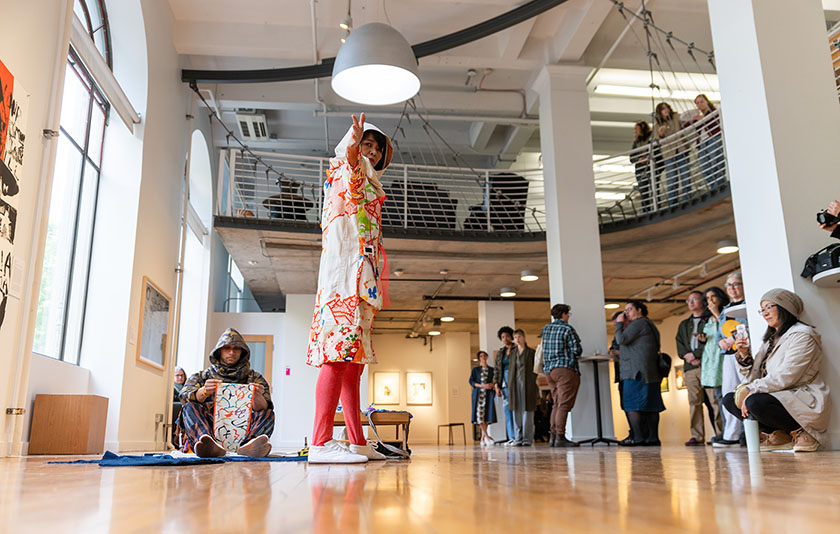 An event in the Lemelson space