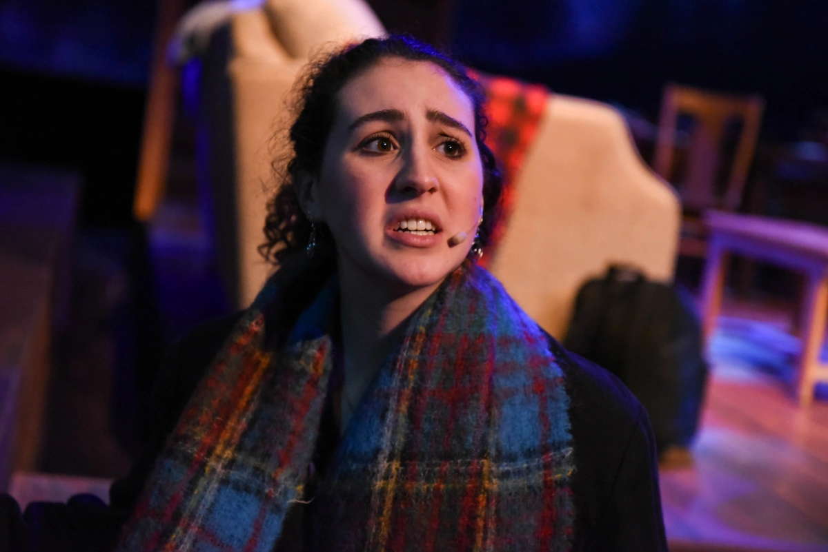 Zelda Stein on stage