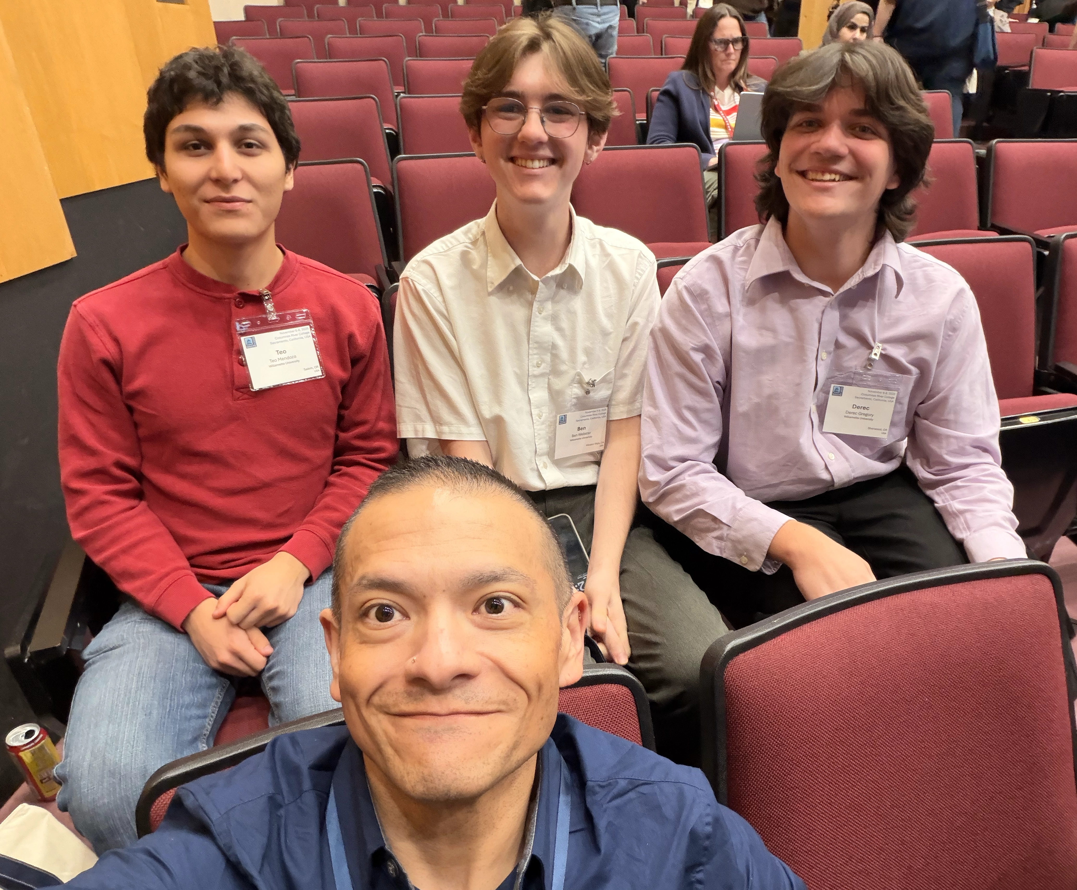 Cordova's team in a group 