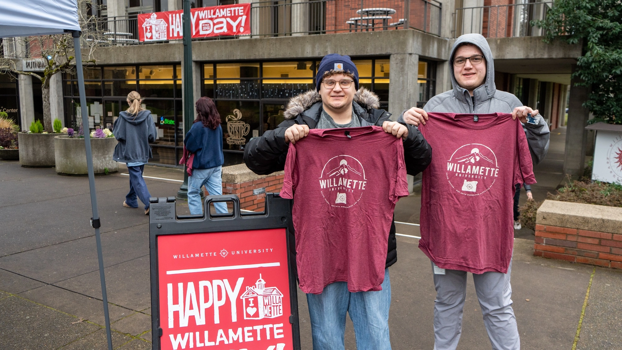 Students at Willamette Day