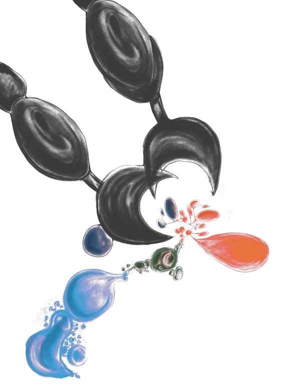 A scientific illustration