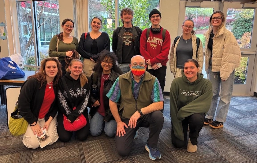 A group of health students