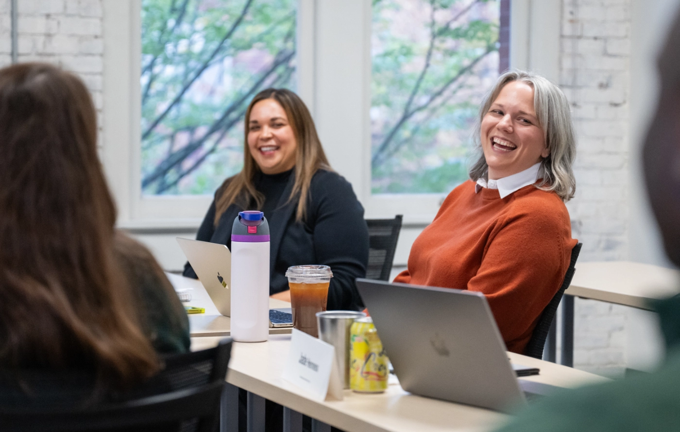 Students in an MBA class