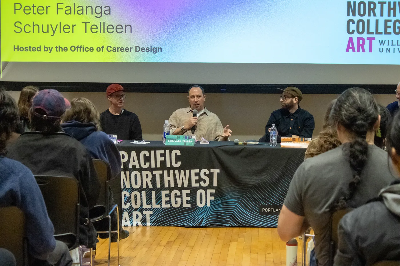 Panelist board at PNCA