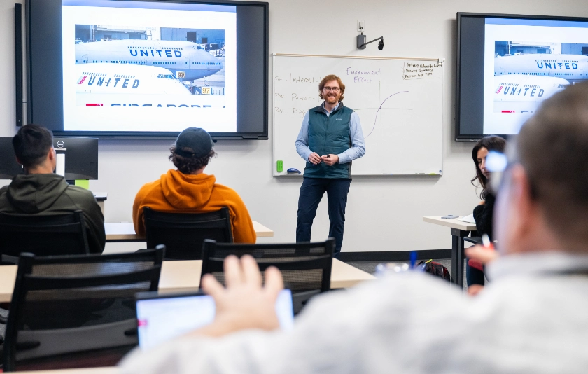 Kieran O'Connor teaching