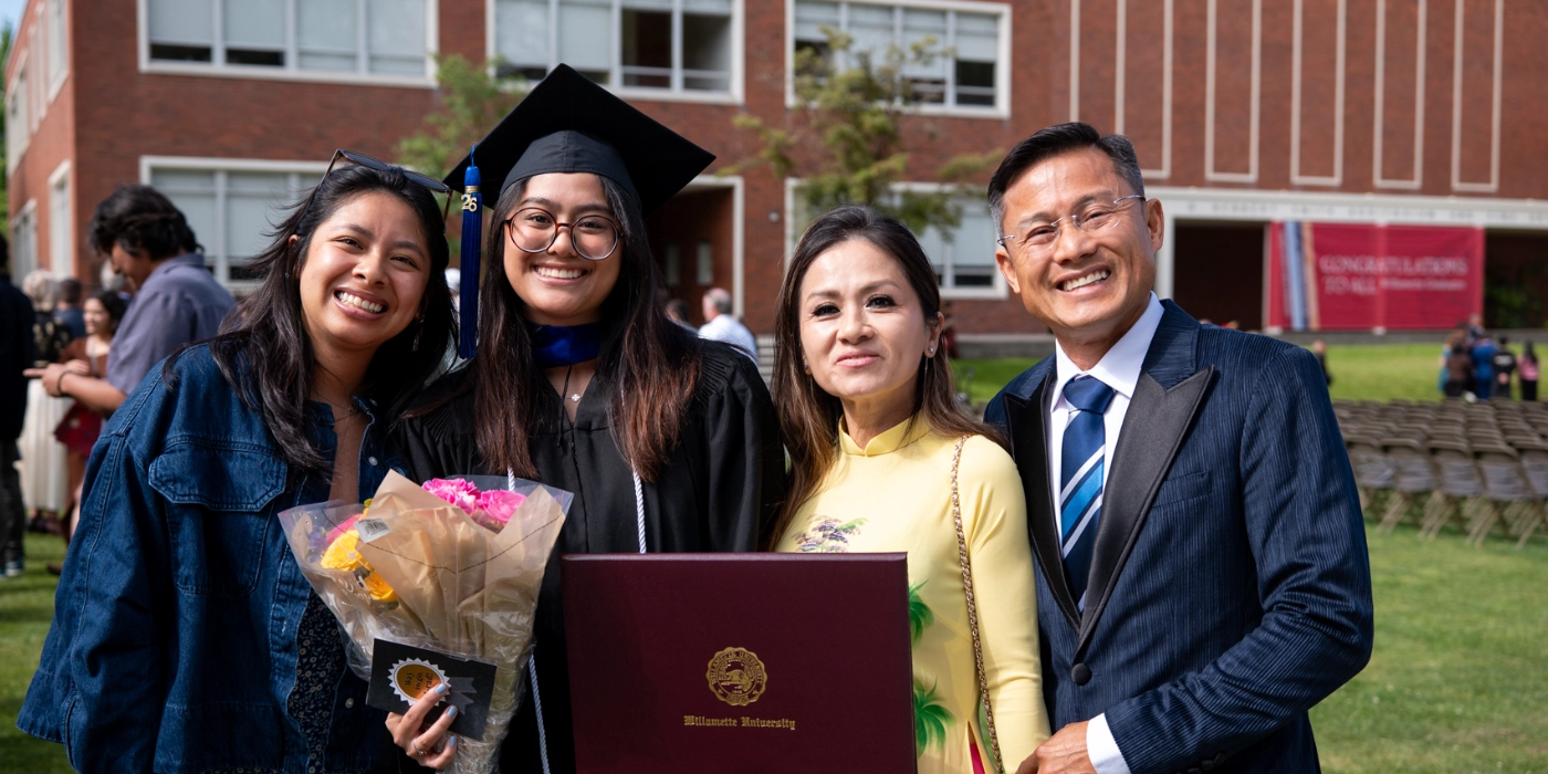 Family at commencement