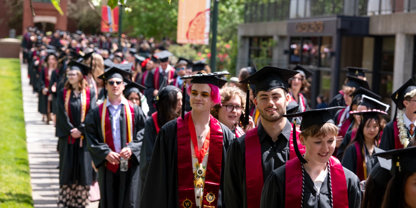 Willamette College Commencement