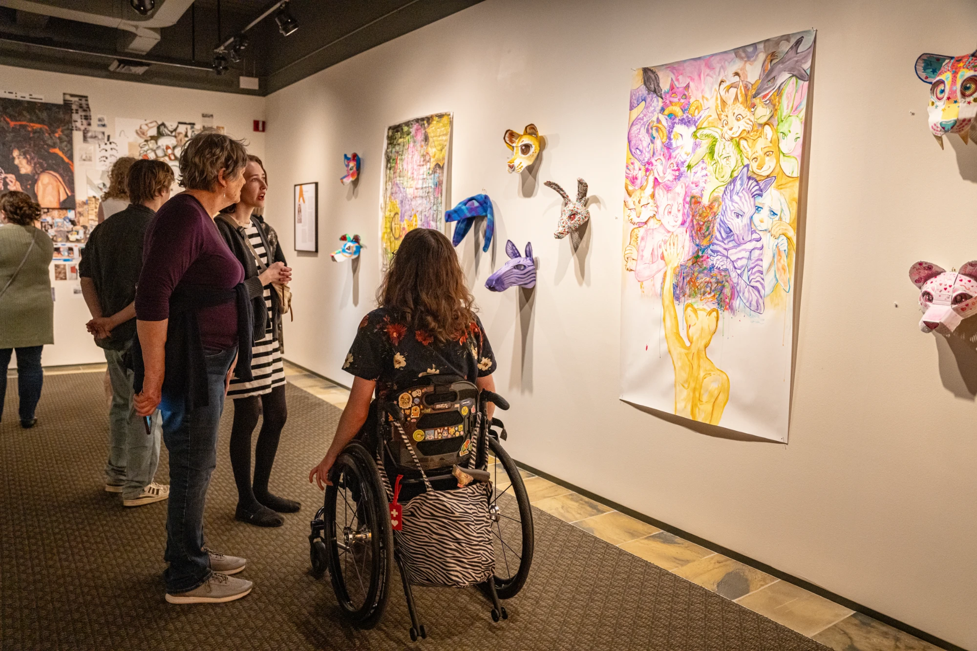 Student art exhibition