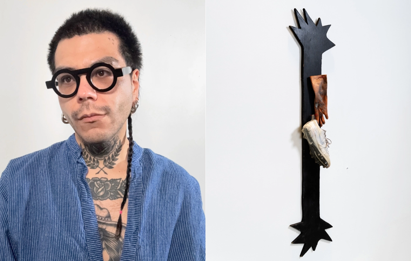 Lalo Perez and an example of their art