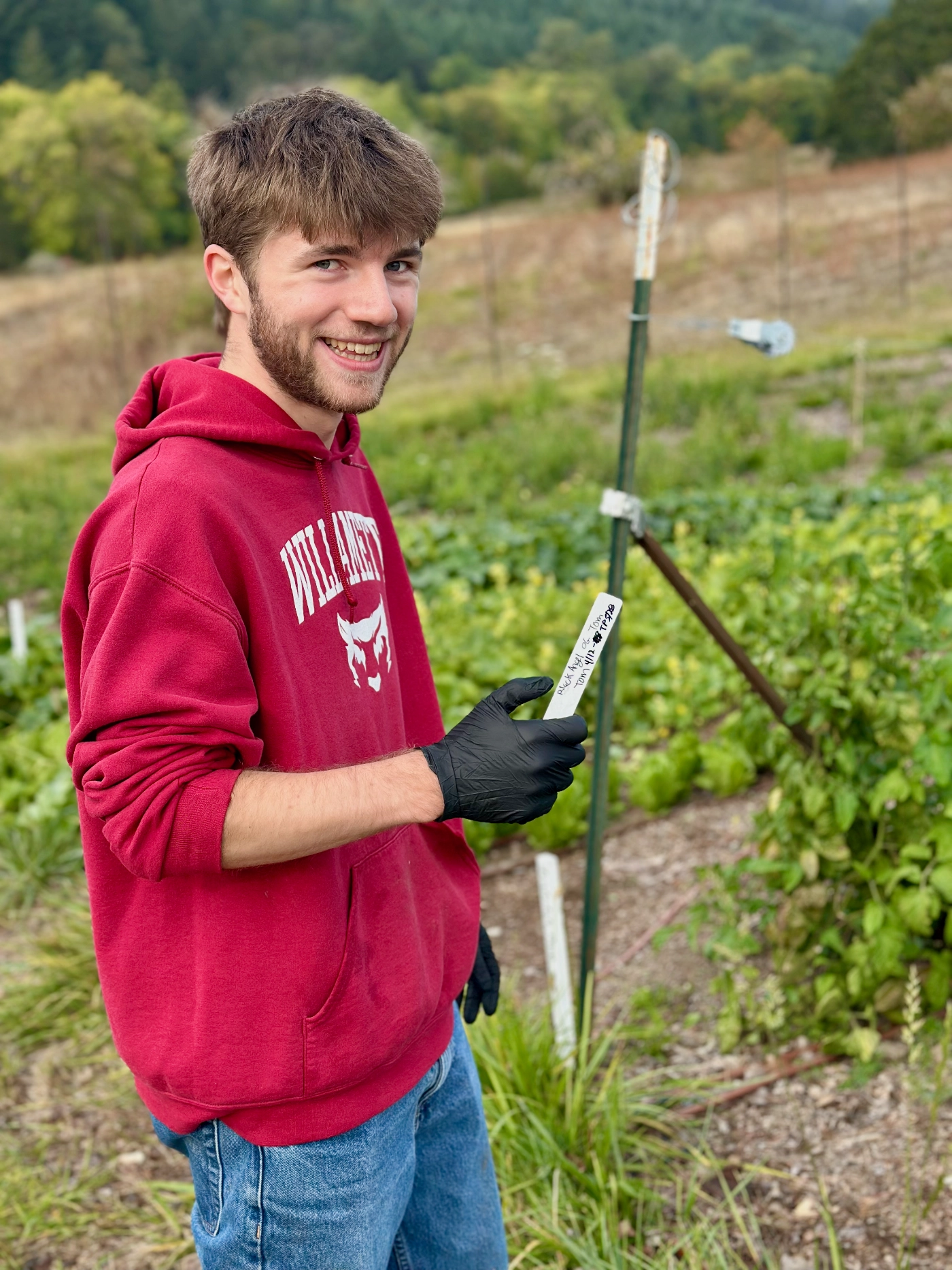 A student at Zena