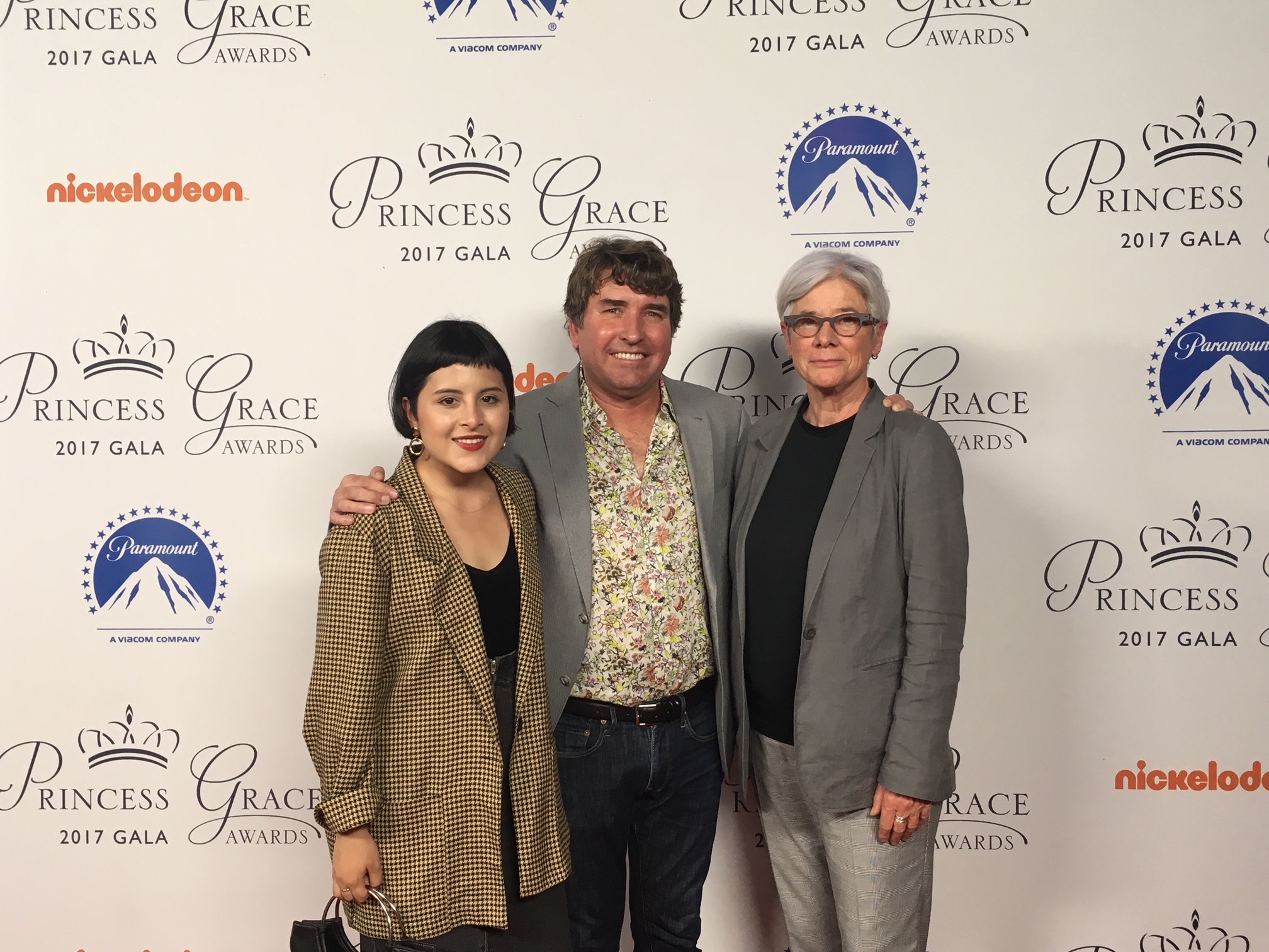 Pamela Guest with Steven Hillenburg and Rose Bond