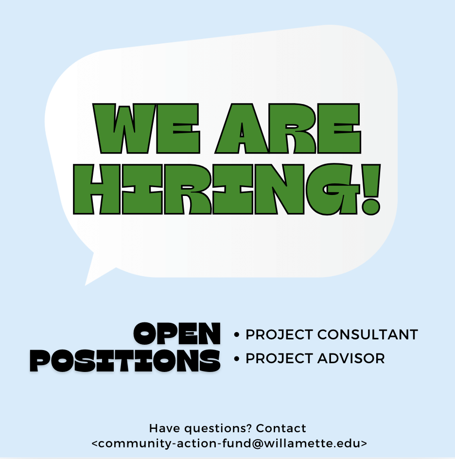 We are Hiring! Open Positions: Project Advisor and Project Consultant. 